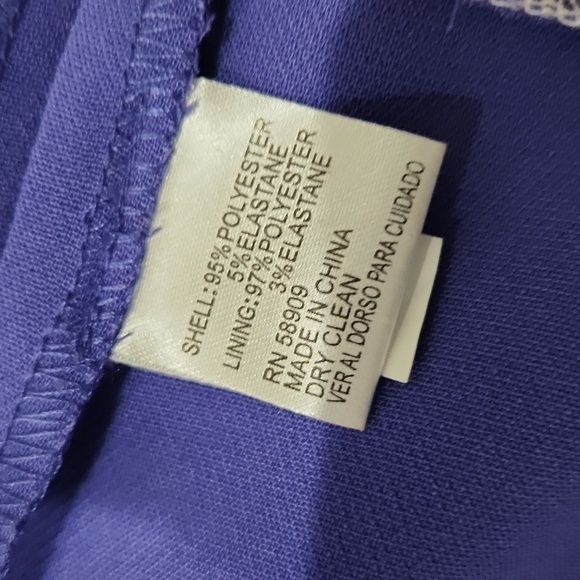 Alex Marie Romper, Lilac/Purple, Women's 16 - Picture 4 of 6